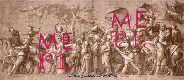 : The Triumph of Wealth, by Holbein : The Triumph of Wealth, by Holbein
