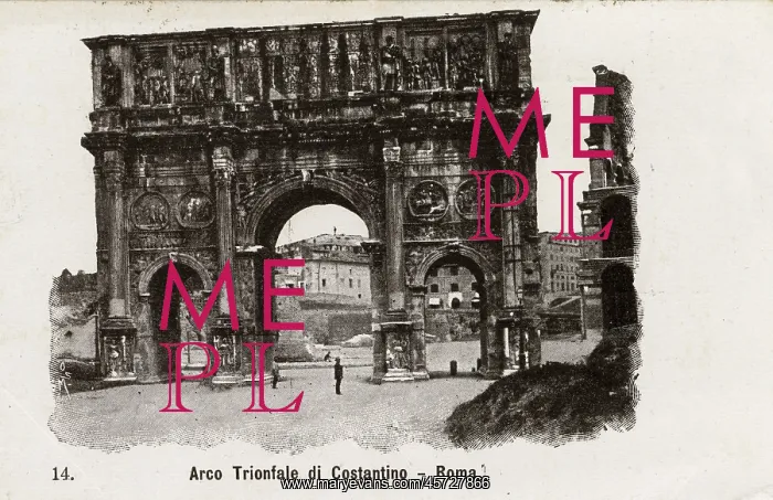  : Triumphal Arch of Constantine - Rome