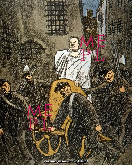 : Triumphy of Mussolini in Italy, 1925. Cartoon : Triumphy of Mussolini in Italy, 1925. Cartoon