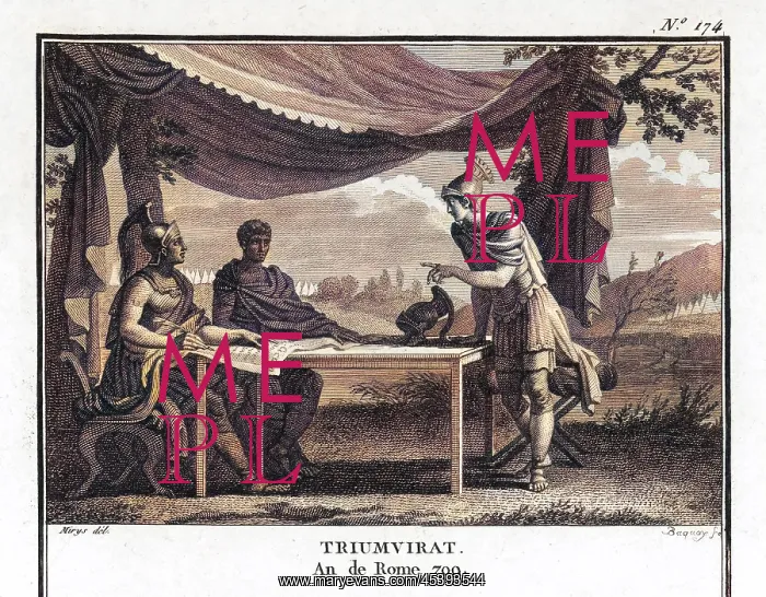 : THE TRIUMVIRATE 43 BC : THE TRIUMVIRATE 43 BC