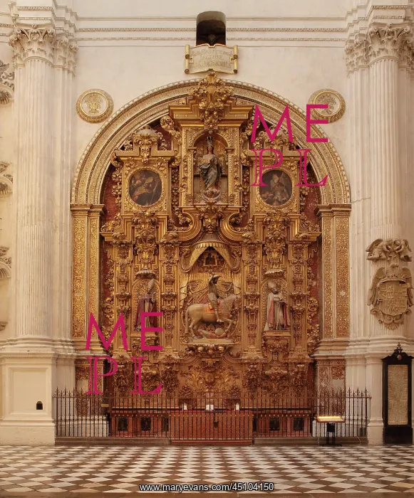 : Triunfo de Santiago altarpiece, Cathedral of the : Triunfo de Santiago altarpiece, Cathedral of the