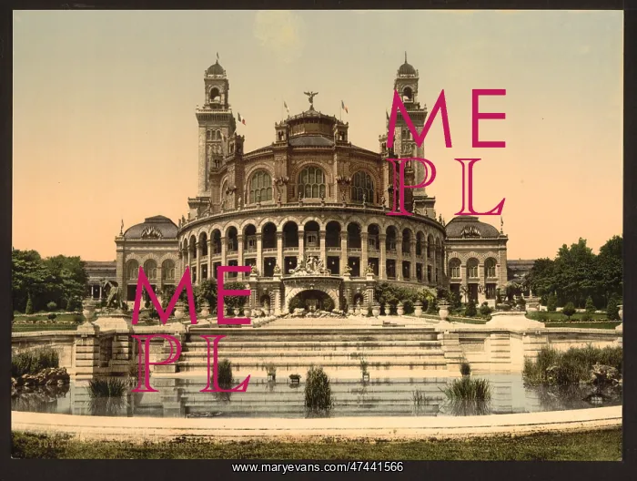 : The Trocadero, Exposition Universal, 1900, Paris, France : The Trocadero, Exposition Universal, 1900, Paris, France
