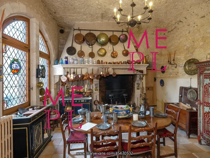 : Troglodyte kitchen, Chateau Gaillard : Troglodyte kitchen, Chateau Gaillard