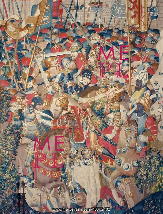 : The Trojan War: Achilles Death. ca. 1470. Right : The Trojan War: Achilles Death. ca. 1470. Right
