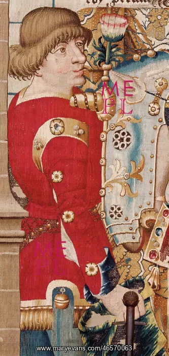 : The Trojan War: Achilles Tent. ca. 1470. Detail : The Trojan War: Achilles Tent. ca. 1470. Detail