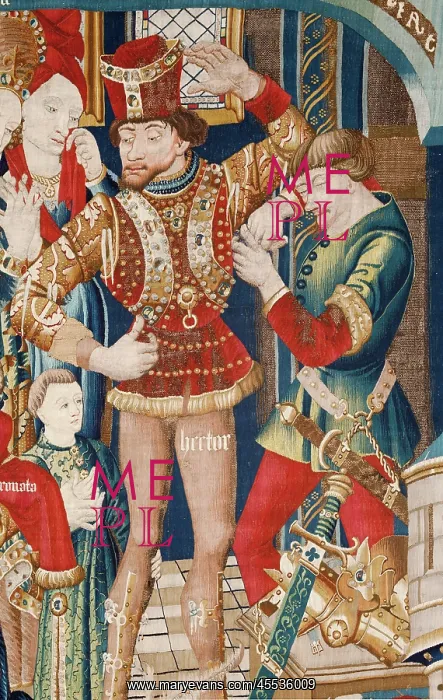: The Trojan War: Achilles Tent. ca. 1470. Right : The Trojan War: Achilles Tent. ca. 1470. Right