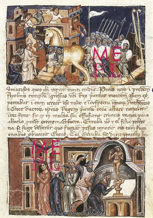 : Trojan War. Siege and assault on the city of : Trojan War. Siege and assault on the city of