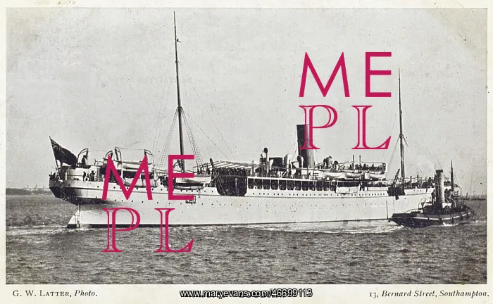 : The Troop Ship (HMTS) Soudan : The Troop Ship (HMTS) Soudan