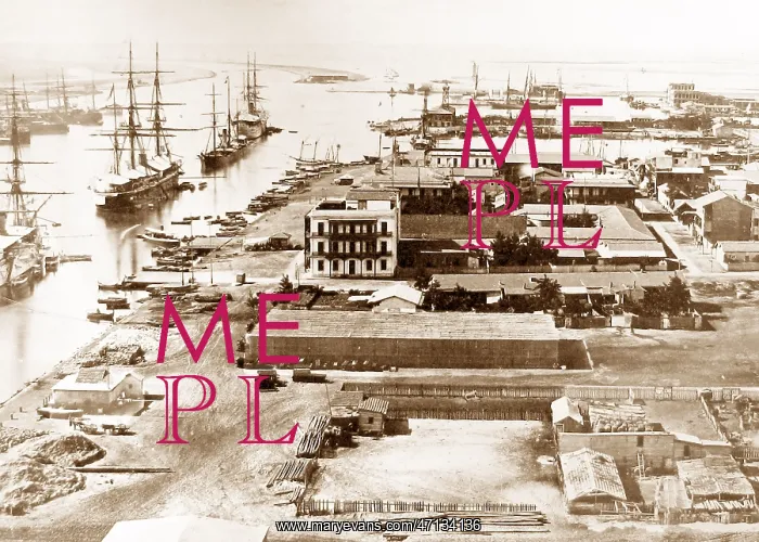 : Troops arriving at Port Said Egypt during the : Troops arriving at Port Said Egypt during the