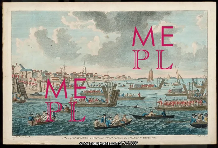: TROOPS AT GRAVESEND : TROOPS AT GRAVESEND