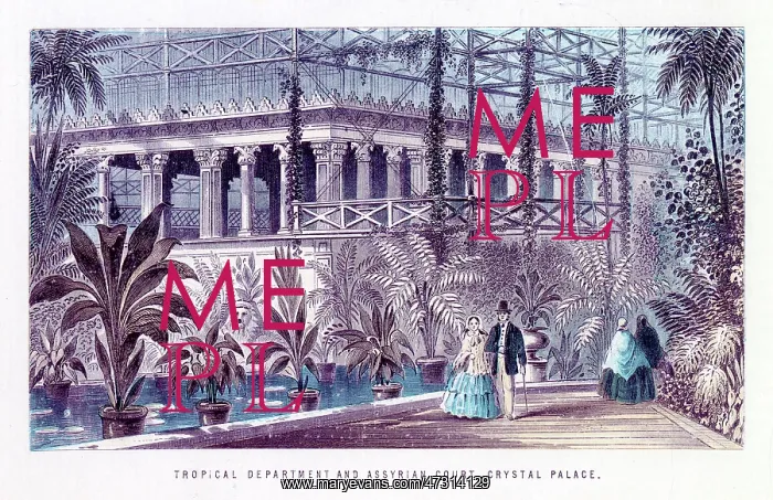 : TROPICAL AND ASSYRIAN, CRYSTAL PALACE : TROPICAL AND ASSYRIAN, CRYSTAL PALACE