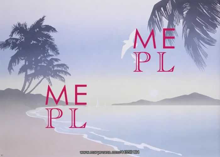 : A tropical shoreline : A tropical shoreline
