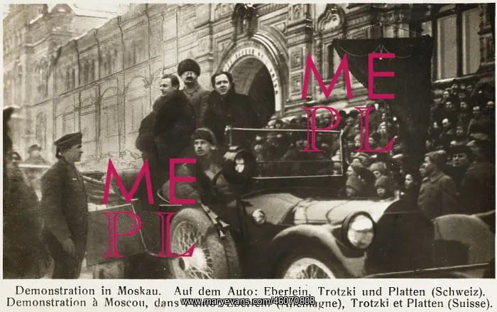 : Trotsky, Eberlein and Platten in Moscow : Trotsky, Eberlein and Platten in Moscow