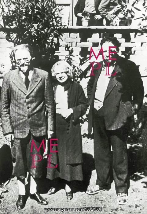 : Trotsky and his wife with Diego Rivera : Trotsky and his wife with Diego Rivera