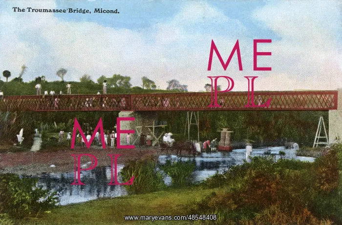  : Troumasse River Bridge, Micoud, St Lucia, West Indies