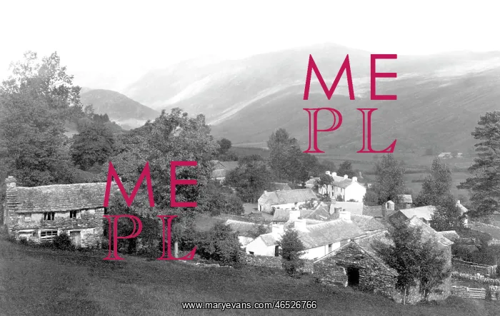  : Troutbeck, the Village c1880