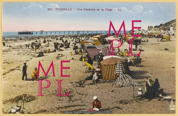  : TROUVILLE / BEACH 1933