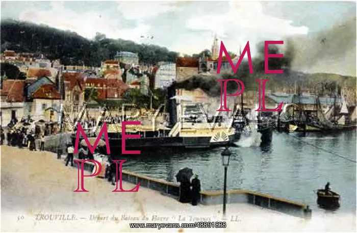  : TROUVILLE / STEAMER 1908
