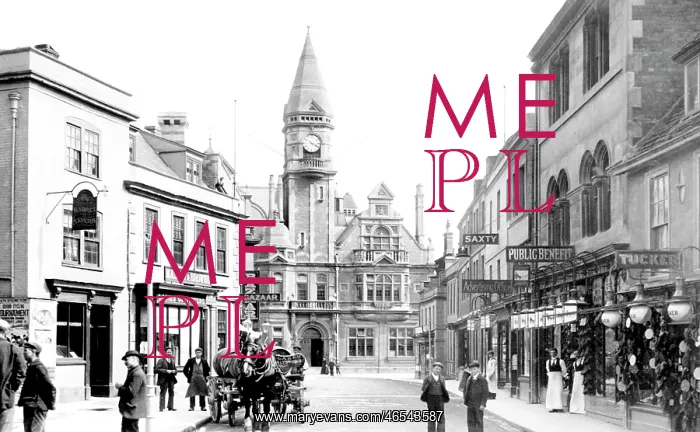  : Trowbridge, Fore Street and Town Hall 1900