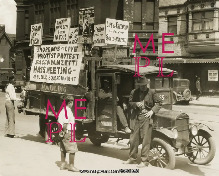 : Truck with several protest signs five days prior : Truck with several protest signs five days prior