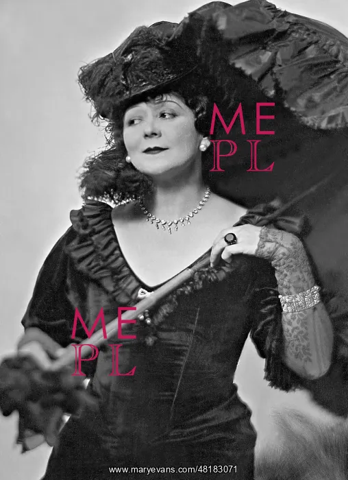 : Trude Hesterberg in The merry widow, 1930 : Trude Hesterberg in The merry widow, 1930