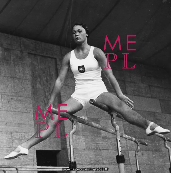 : Trude Meyer, winner of the Gymnastics Olympics, 1936 : Trude Meyer, winner of the Gymnastics Olympics, 1936