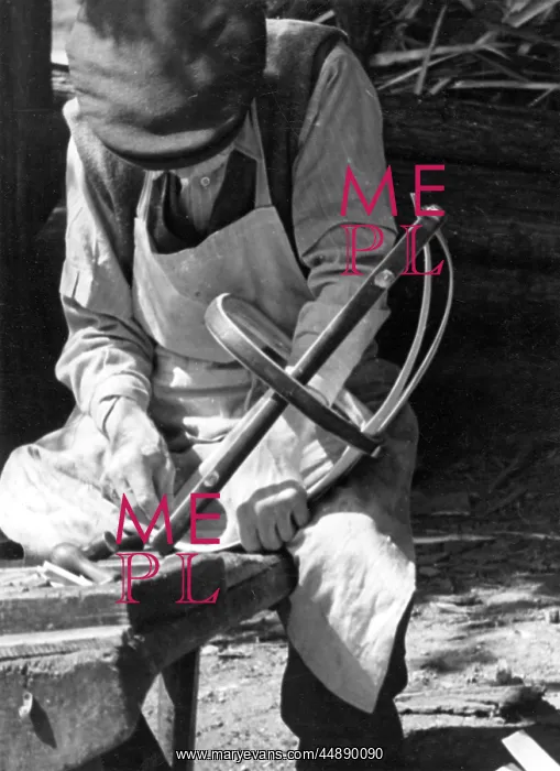 : TRUG BASKET MAKER : TRUG BASKET MAKER