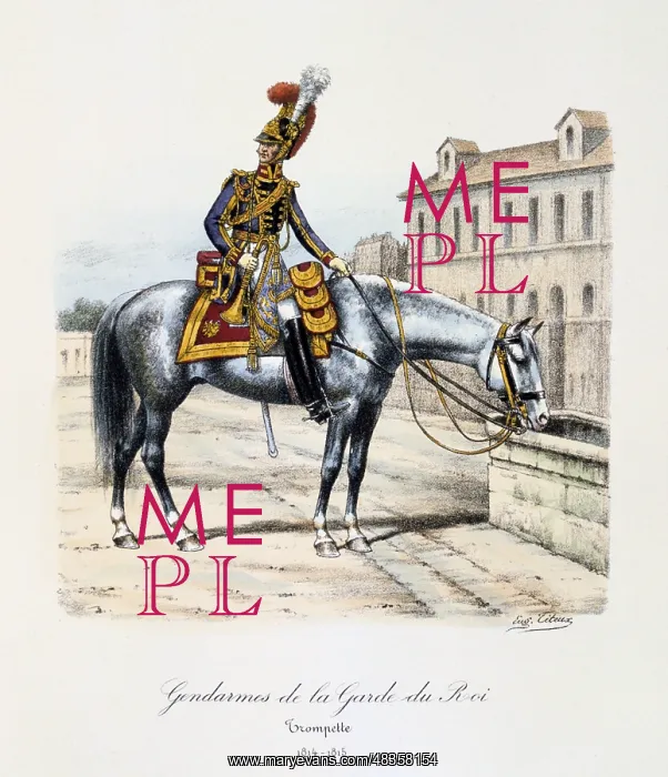 : Trumpeter of the Gendarmes of the Royal Guard : Trumpeter of the Gendarmes of the Royal Guard