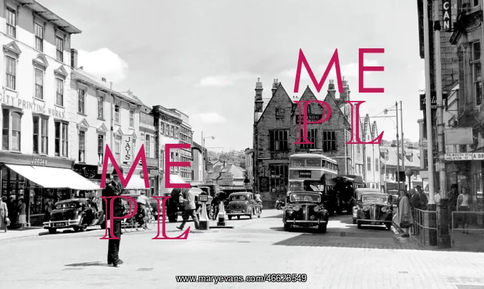  : Truro, Boscawen Street c1955