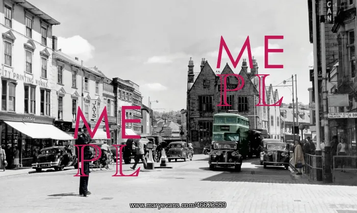  : Truro, Boscawen Street c1955