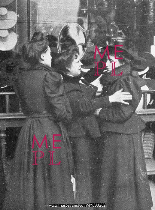  : TRYING ON A HAT 1905