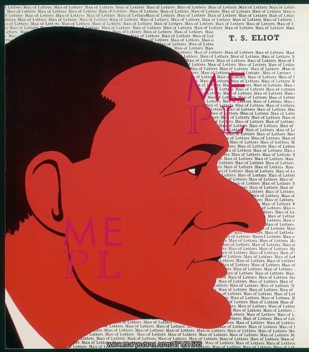  : Ts Eliot. T.S.ELIOT (1888 - 1965), American-born writer