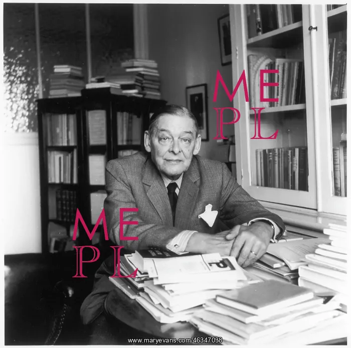 : Ts Eliot - Ida Kar portrait : Ts Eliot - Ida Kar portrait