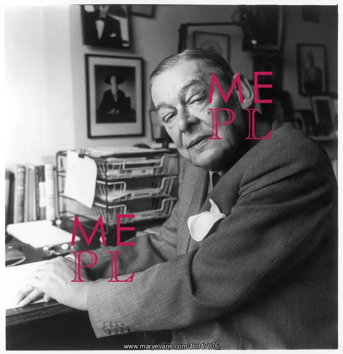 : Ts Eliot - Ida Kar portrait : Ts Eliot - Ida Kar portrait