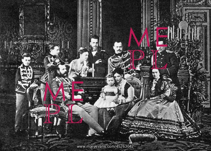 : Tsar Alexander II and family : Tsar Alexander II and family