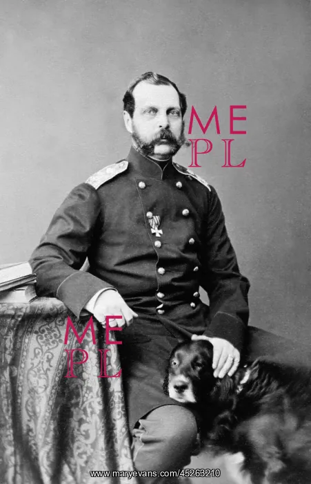  : Tsar Alexander II of Russia in uniform