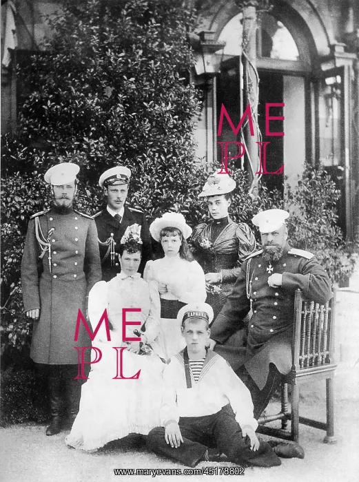 : Tsar Alexander III and family : Tsar Alexander III and family