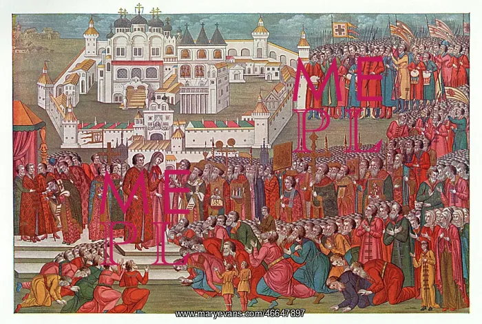 : Tsar Michael I of Russia elected Tsar : Tsar Michael I of Russia elected Tsar