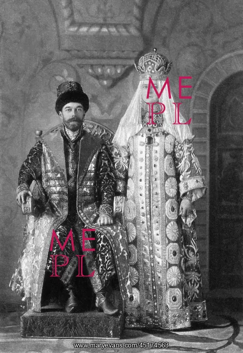: Tsar Nicholas II dressed as Tsar Alexei : Tsar Nicholas II dressed as Tsar Alexei