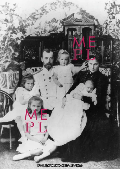 : Tsar Nicholas II with family : Tsar Nicholas II with family