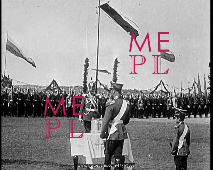: Tsar Nicholas II Inspecting Troops With His : Tsar Nicholas II Inspecting Troops With His
