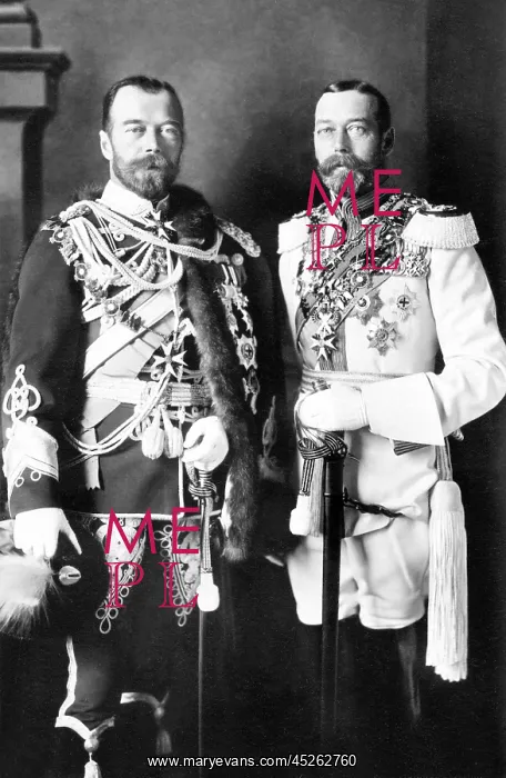  : Tsar Nicholas II and King George V in Berlin, Germany
