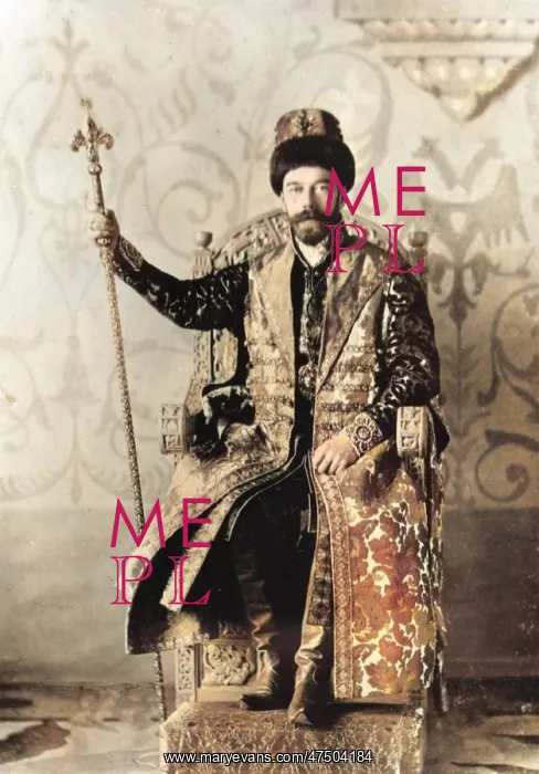 : Tsar Nicholas II in Traditional Costume : Tsar Nicholas II in Traditional Costume