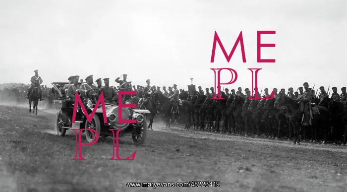 : Tsar Nicholas II visits the Russian troops 1906 : Tsar Nicholas II visits the Russian troops 1906