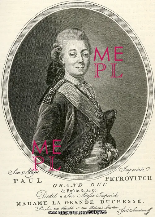 : Tsar Paul I Petrovich : Tsar Paul I Petrovich