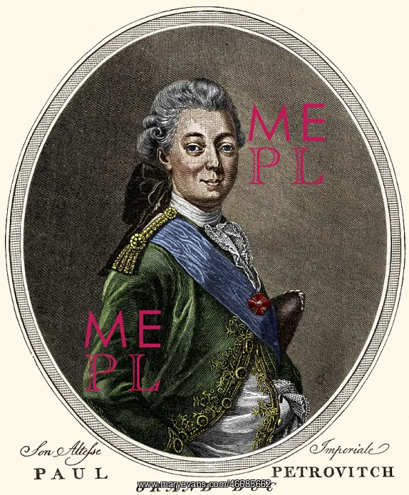 : Tsar Paul I Petrovich : Tsar Paul I Petrovich