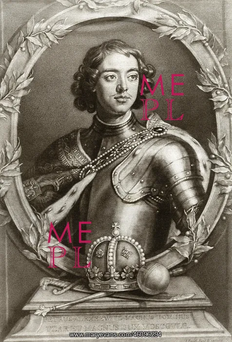 : Tsar Peter the Great of Russia : Tsar Peter the Great of Russia