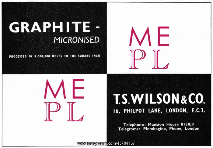 : T.S.Wilson Micronised Graphite Filters : T.S.Wilson Micronised Graphite Filters