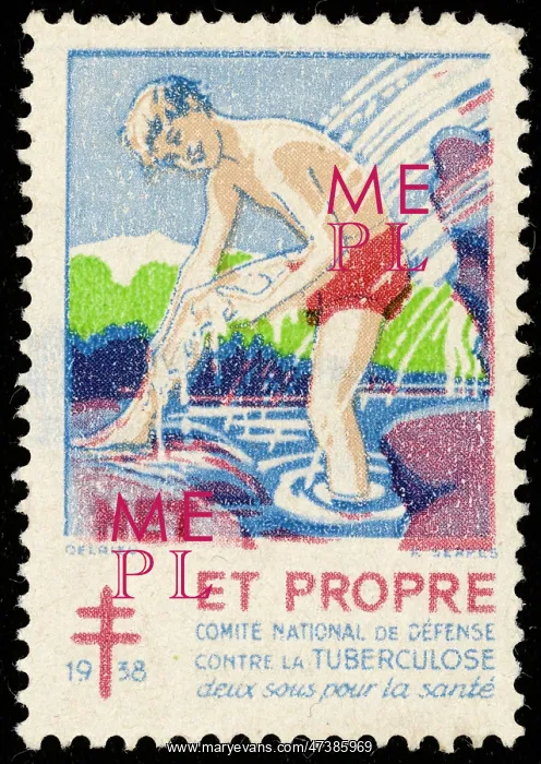 : TUBERCULOSIS STAMP - 3 : TUBERCULOSIS STAMP - 3