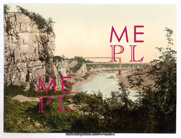 : Tubular Bridge, Chepstow, England : Tubular Bridge, Chepstow, England